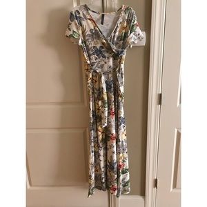 Floral maxi dress